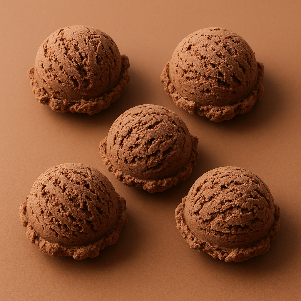 Freeze Dried Chocolate Ice Cream