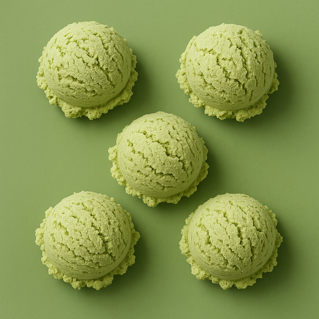 Freeze Dried Pistachio Ice Cream