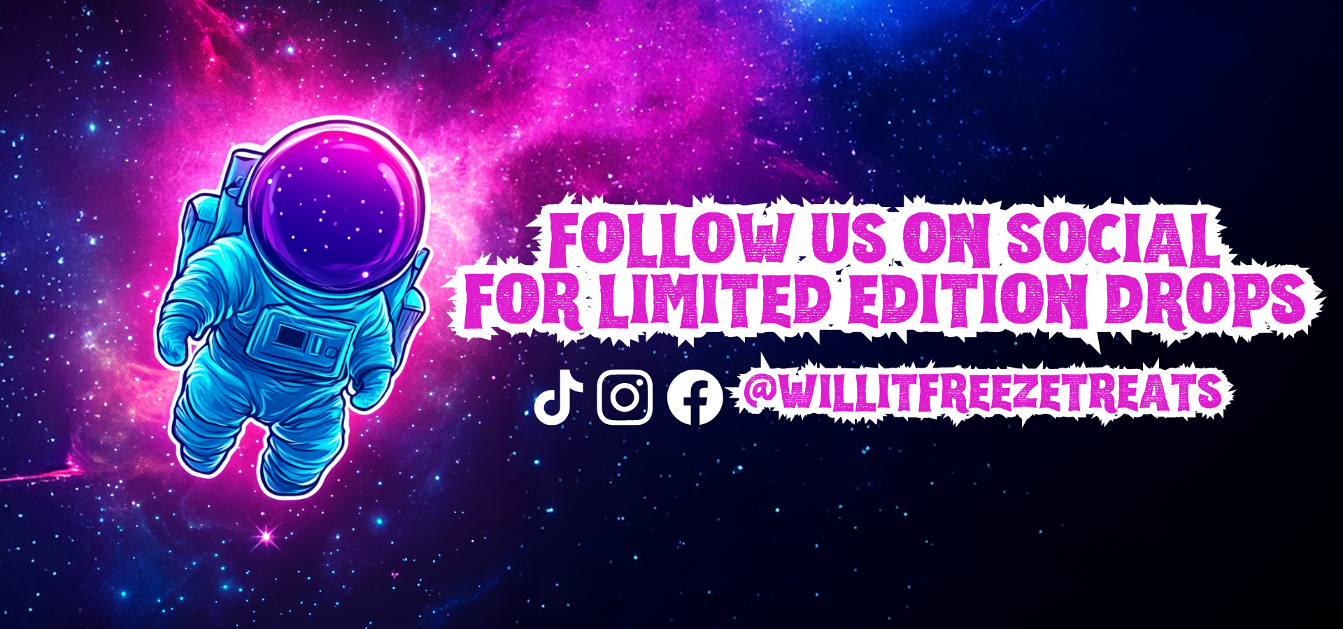 Follow us on social media at @willitfreezetreats