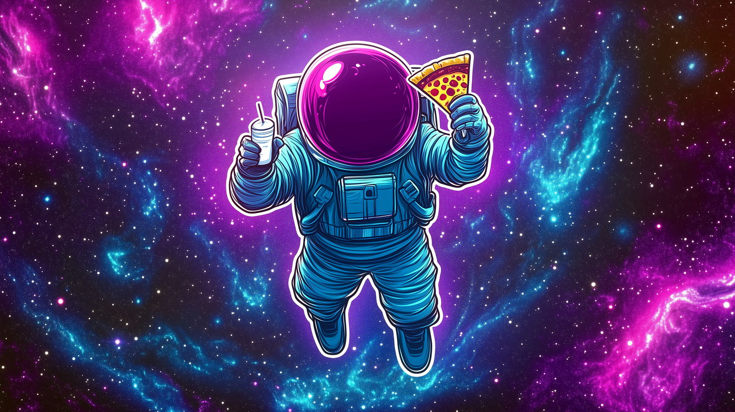 Freeze Dried Margarita Pizza Slices