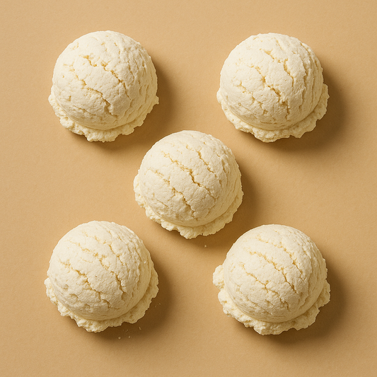 Freeze Dried Vanilla ice cream
